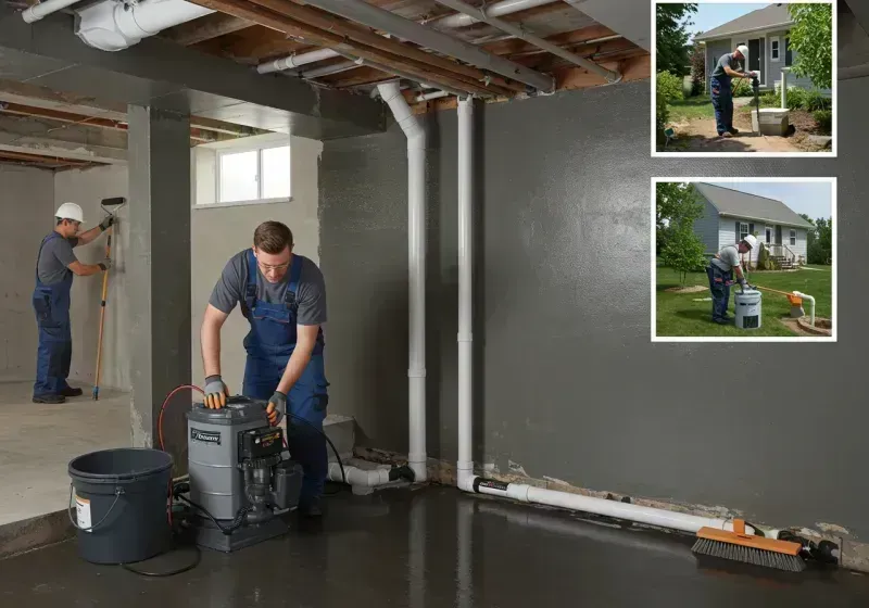 Basement Waterproofing and Flood Prevention process in Wrightsboro, NC